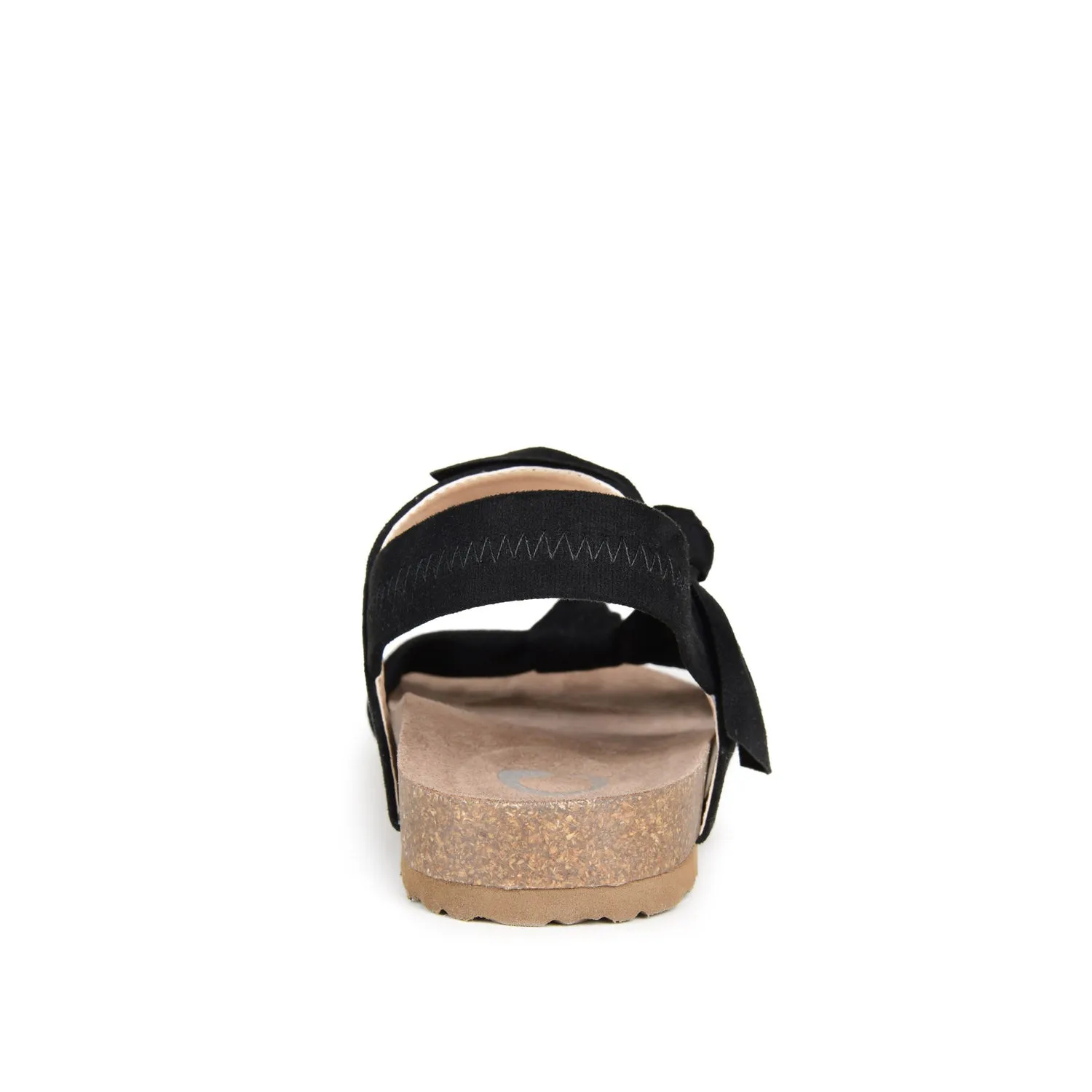 XANNDRA CHUNKY SANDALS IN FAUX SUEDE camping day