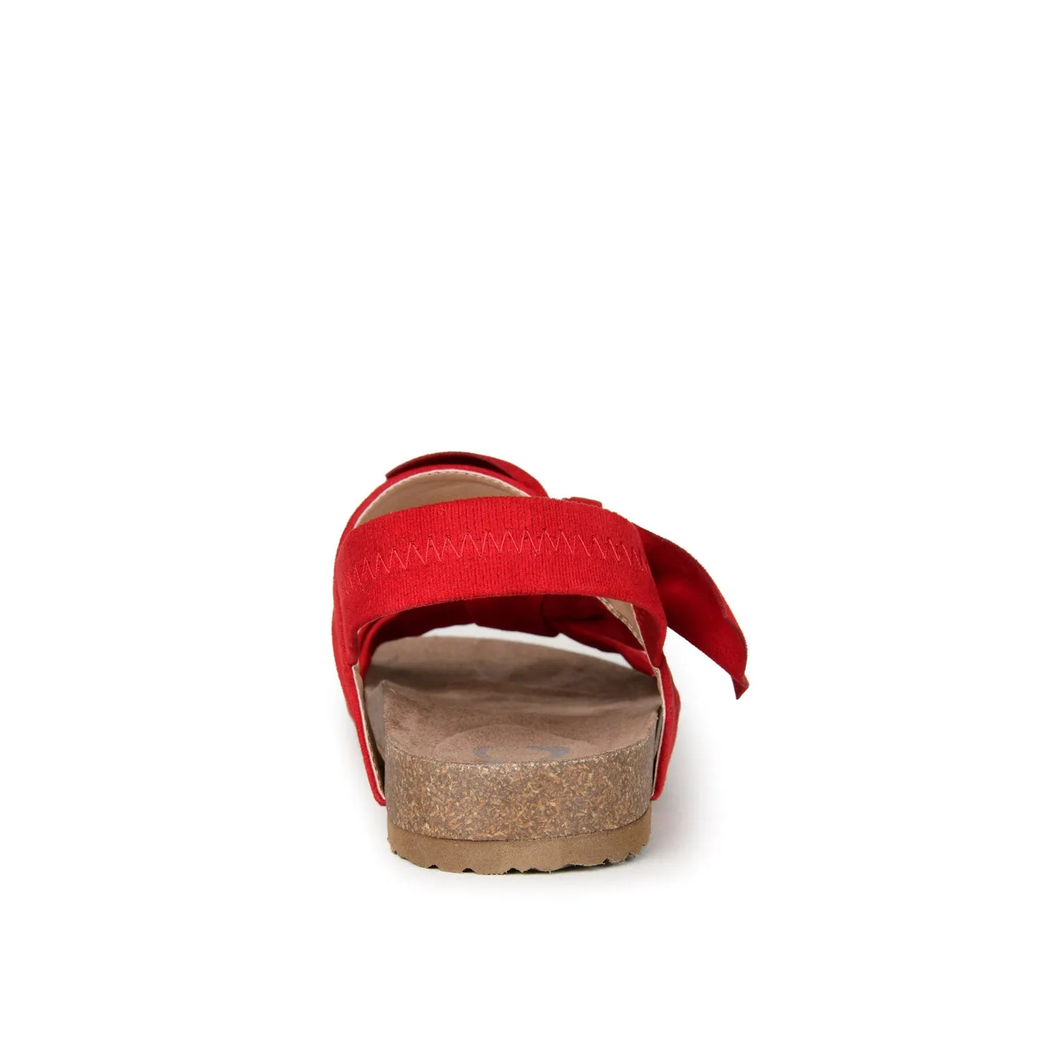 XANNDRA CHUNKY SANDALS IN FAUX SUEDE camping day