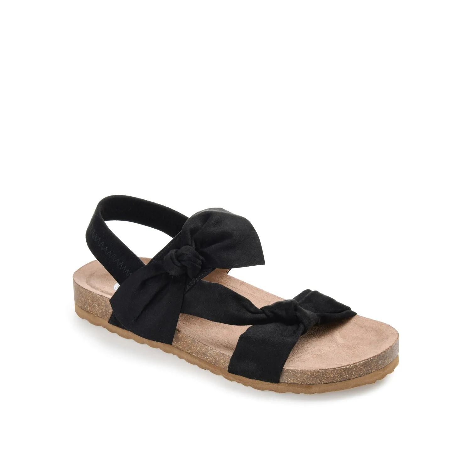 XANNDRA CHUNKY SANDALS IN FAUX SUEDE camping day