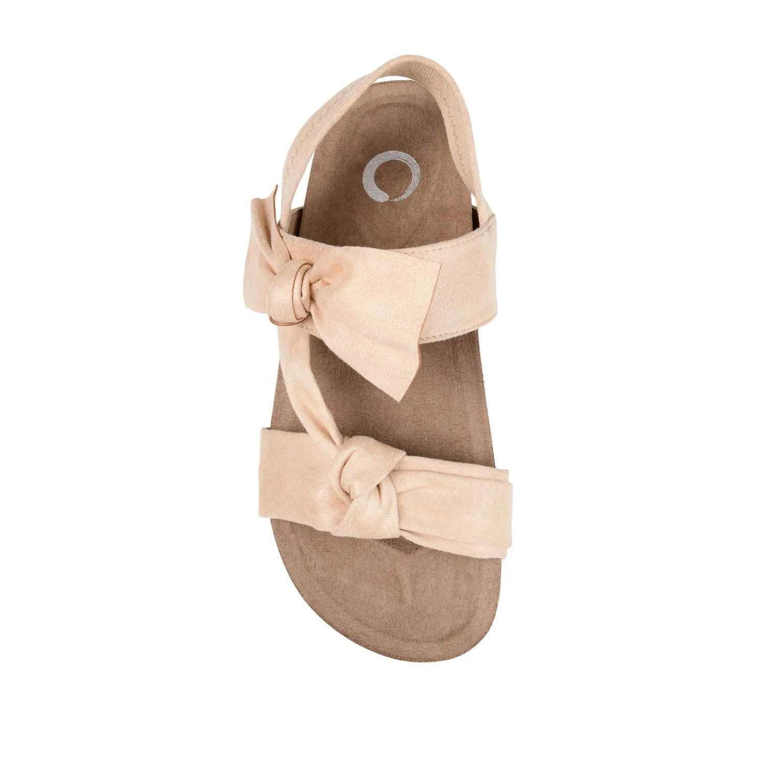 XANNDRA CHUNKY SANDALS IN FAUX SUEDE camping day