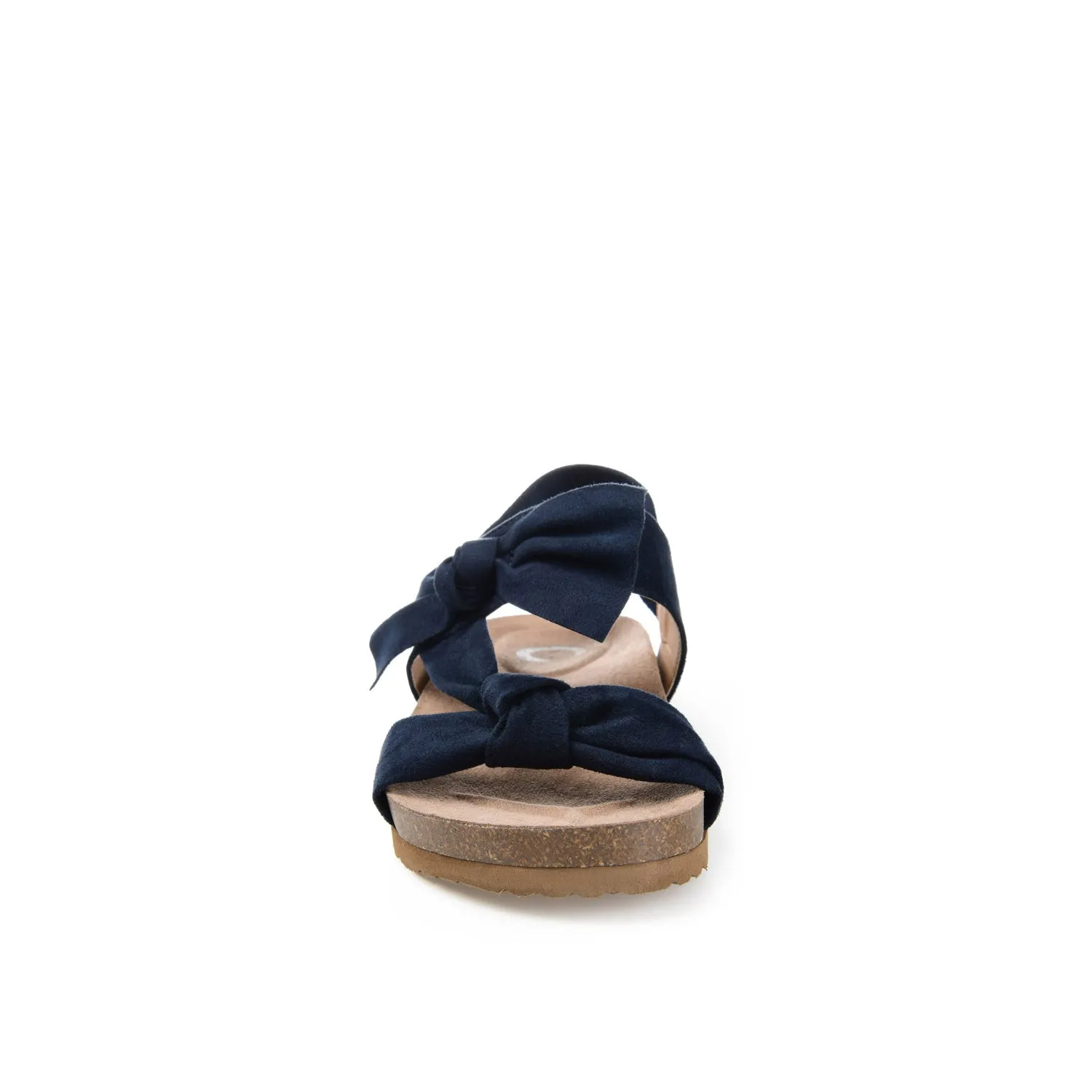 XANNDRA CHUNKY SANDALS IN FAUX SUEDE camping day