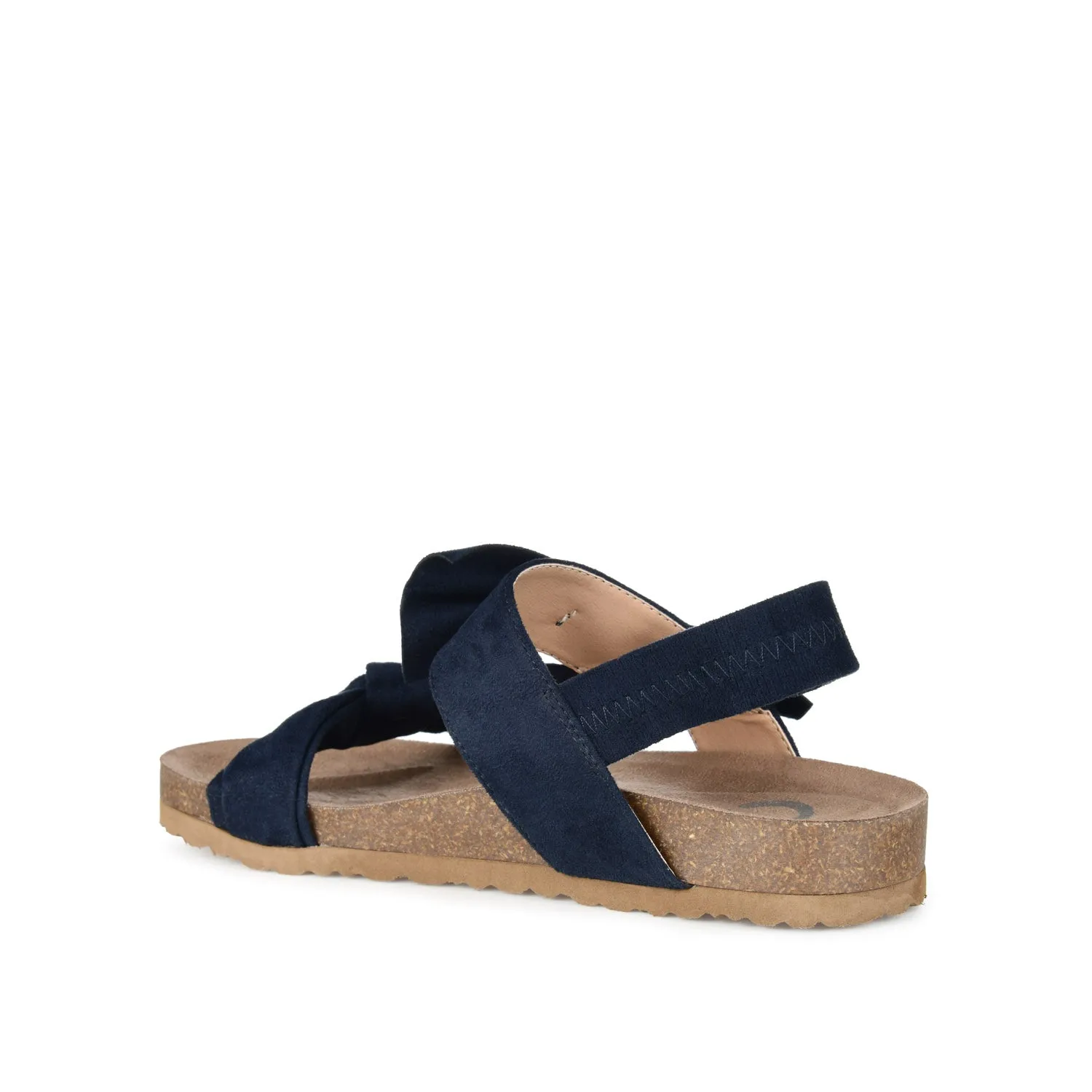 XANNDRA CHUNKY SANDALS IN FAUX SUEDE camping day