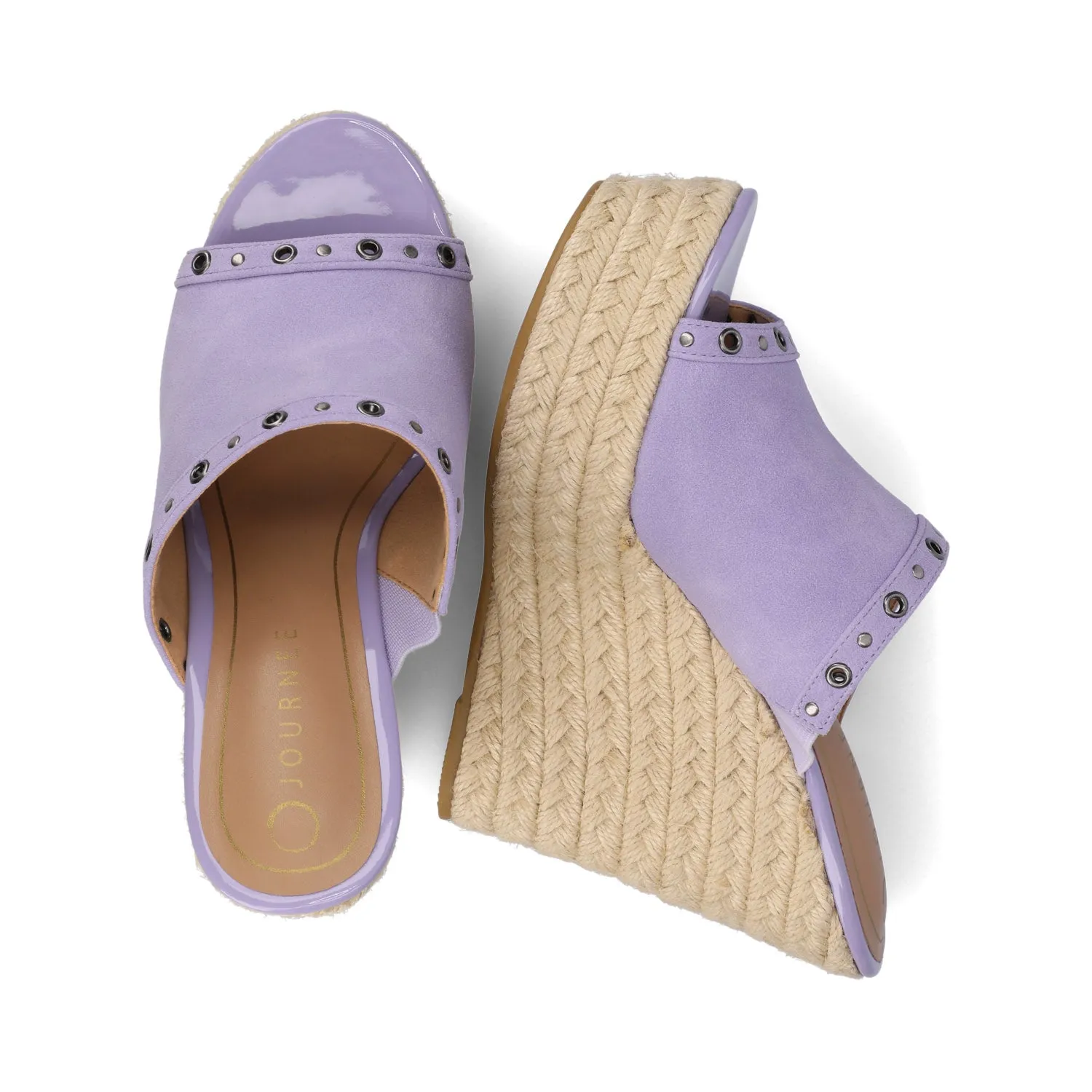 YARI ESPADRILLE WEDGE SANDALS bare joy