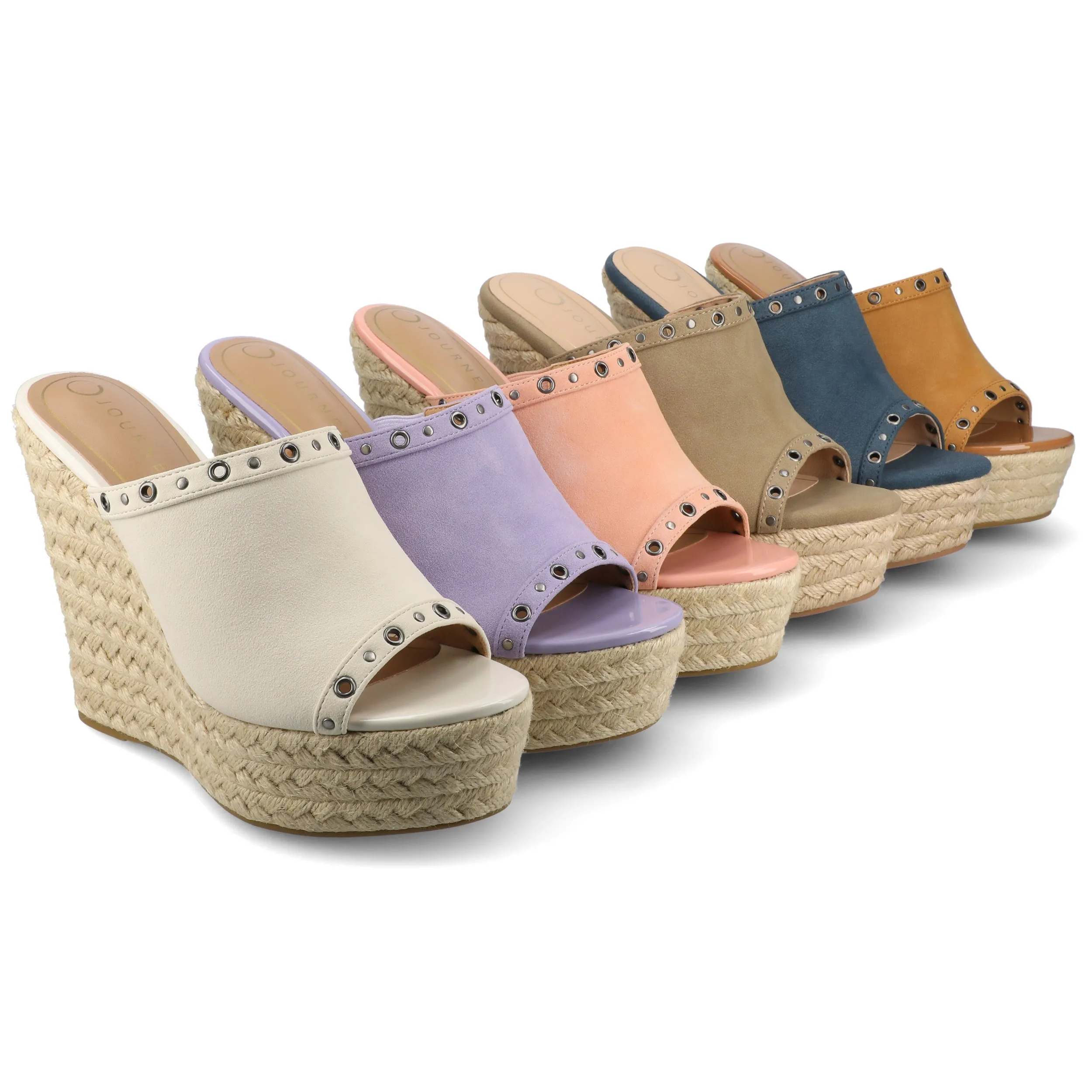YARI ESPADRILLE WEDGE SANDALS bare joy