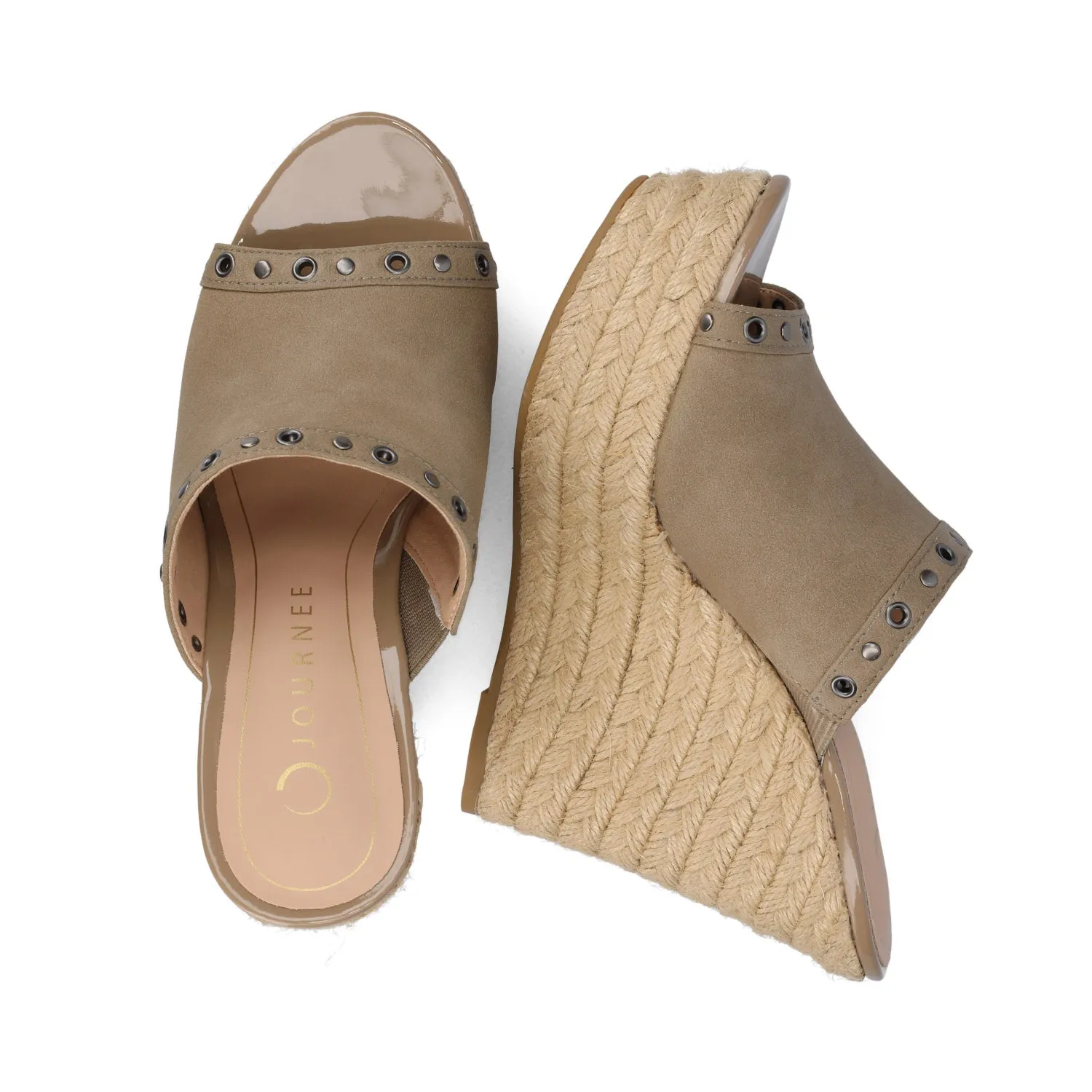 YARI ESPADRILLE WEDGE SANDALS bare joy