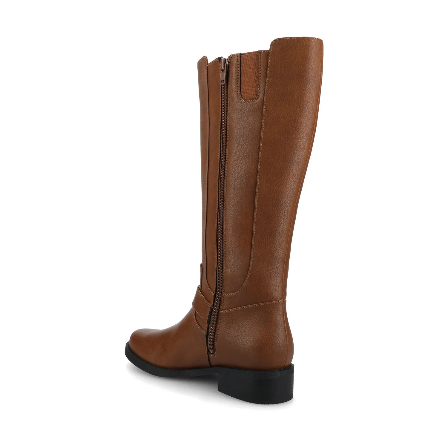 YASMINA KNEE HIGH BOOTS zip side