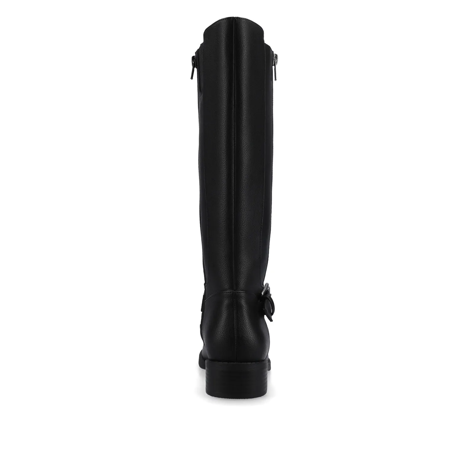 YASMINA KNEE HIGH BOOTS zip side