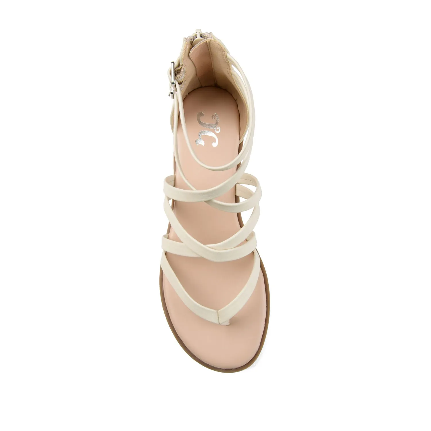 ZAILIE GLADIATOR SANDALS IN WIDE french ease