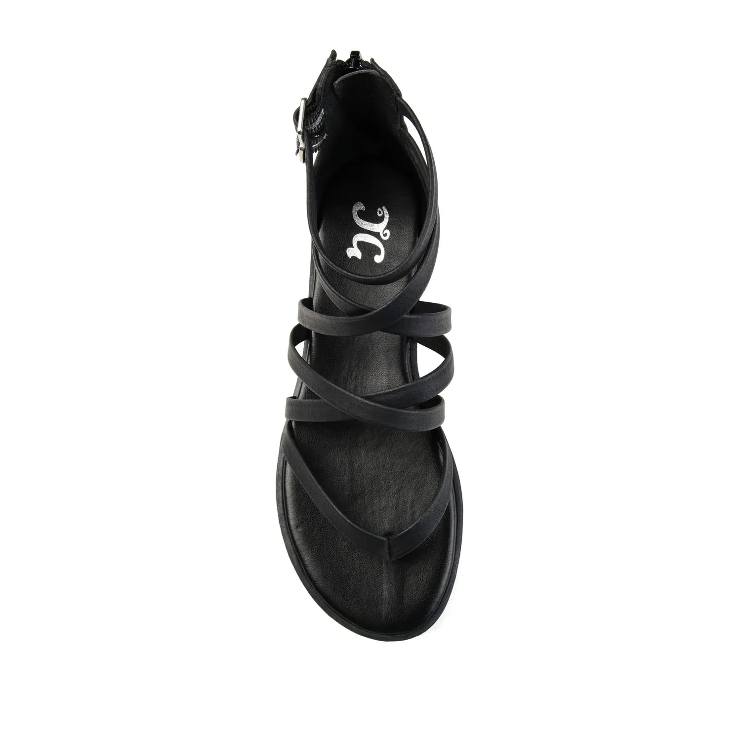 ZAILIE GLADIATOR SANDALS IN WIDE french ease